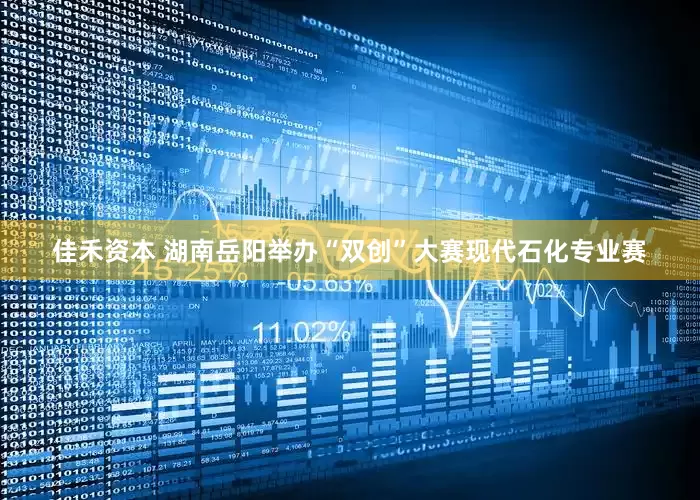 佳禾资本 湖南岳阳举办“双创”大赛现代石化专业赛